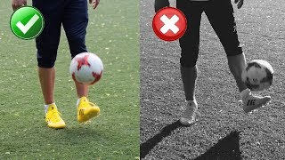 Как набивать мяч 1000 РАЗ? Обучение чеканки