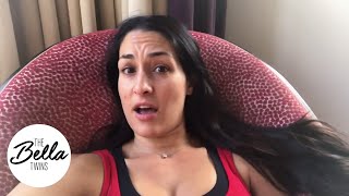 Nikki Bella is sore after doing her booty shake entrance 20 times for Dancing with the Stars!