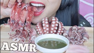 ASMR OCTOPUS + SQUID + FIREFLY (EXTREME EATING SOUNDS) NO TALKING | SAS-ASMR