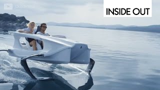 ЛОДКА ИЗ БУДУЩЕГО НА ЭЛЕКТРОМОТОРЕ Quadrofoil