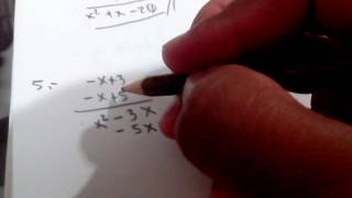 Ejercicio 41 5 y 6 Multiplicacion de Polinomios por Polinomios