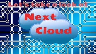 Let's take a look at Nextcloud