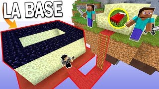 UNE BASE ULTRA SÉCURISÉE SOUS UNE BASE ! | Minecraft Bed Wars