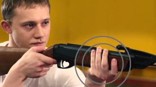 Стрельба из пневматической винтовки