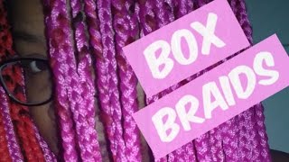 Como fazer tranças (box braids) com linha de croché| Anndy Bittencourt