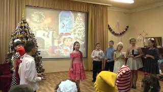 Новогодний утренник в школе №59 (2015)