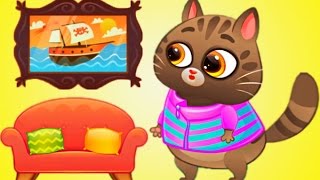Котик БУБУ #12 – игровой мультик для детей, Мама ухаживает за котиком My Virtual cat Bob Bubbu
