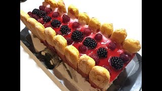 Cheesecake cu fructe de vara - Desert fara coacere