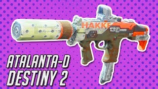 The Silence Antiope-D? The NEW ATALANTA-D SMG | Destiny 2 Curse of Osiris