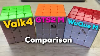 Valk4 vs. AoSu GTS2 vs. WuQue M - Comparison