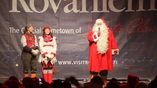Joulupukin matkaanlähtö - Joulupukki Matkaan Jo Käy 2010
