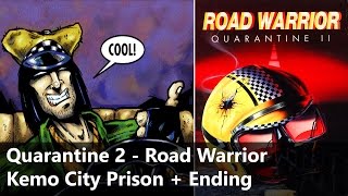Quarantine 2 - Road Warrior [PC, DOS] - Walkthrough - Kemo City Prison + Ending