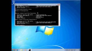 Using IPCONFIG in Windows 7