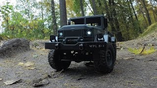 Военный Грузовик на Радиоуправлении WPL B-1 1/16 2.4G 4WD