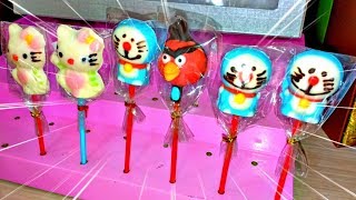 NANGIS BOSAN!! Drama Anak Cobain Lollipop Bentuk Karakter Lucu ? RISKA INCESS