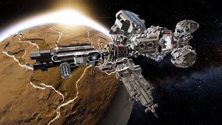 Space Engineers | Refurbishing an old ship - Kaminari Colony Modular Ship
