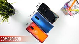 OnePlus 7 vs OnePlus 7 Pro vs OnePlus 6T: FULL Comparison! | PUBG | Camera Test [Hindi]