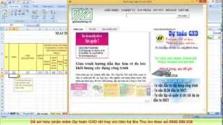 Dự toán công trình, định giá xây dựng - Phần mềm Giá ca máy - bài 3 - English