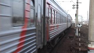 Электровоз ЭП2к с пассажирским