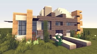 САМЫЙ КРАСИВЫЙ ДОМ В МАЙНКРАФТ! №2 - МОДЕРН СТИЛЬ - Minecraft