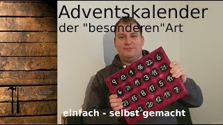 der etwas "andere" Adventskalender - Adventskalender DIY