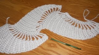 Tutorial Crochet bufanda boteh