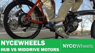 Hub Motor vs Mid Drive | Electric bike motor comparison