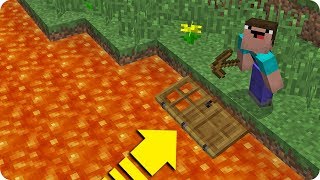 NOOB MINECRAFT VS CASA TROLL EN LAVA NOOB TROLLEADO EN MINECRAFT
