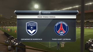 Girondins de Bordeaux - Paris SG [PES 2013] | Ligue 1 2013-2014 (5ème Journée) | CPU Vs. CPU