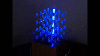 LED cube 4x4x4  / Arduino
