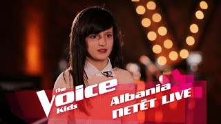 Danjela përgatitet për Netët Live | Netët Live | Nata 3 | The Voice Kids Albania 2018