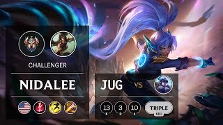 Nidalee Jungle vs Sejuani - NA Challenger Patch 9.12