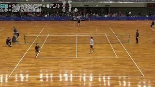 '18 全日本インドアソフトテニス選手権大会 男子 決勝