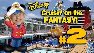 Cruisin' on the DISNEY FANTASY!!! 4K Disney Cruise Adventure PART 2