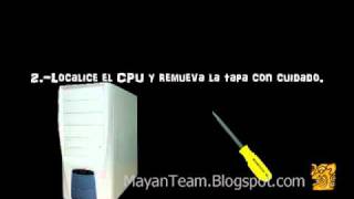Como remover Password del BIOS/ How to remove any Bios password.