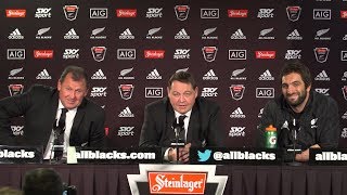 PRESS CONFERENCE: All Blacks sweep France 3 - 0