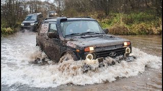 Покатушки с Trophy-Life (10-летие). Нива, УАЗ, Toyota на "Тульских просторах"