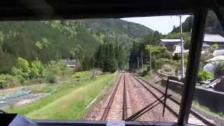 JR東海キハ85系前面展望ワイドビューひだ　岐阜→高山（ノーカット）