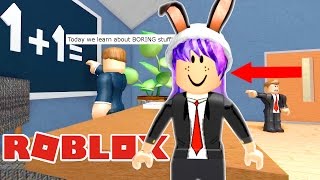 ESCAPE SCHOOL OBBY IN ROBLOX | SCHOOL IS BORING! | RADIOJH GAMES