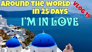 Around The World Vlog 19 Hike from Imerovigli to Oia