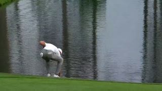 Live from Hole No. 16 on Tuesday at the Masters