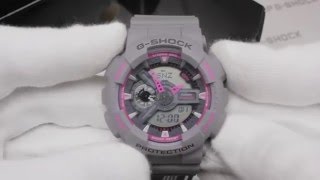 Casio G-Shock GA-110TS-8A4 обзор наручных часов от Интернет-магазина TopGShop.ru
