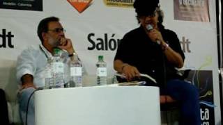 Edgar Collazos, el autor, lee fragmento de "El demonio en la proa"