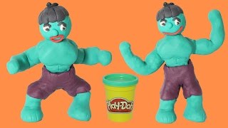 Hulk Play Doh Videos | Superheroes in Real Life Play Doh Stop Motion Animation