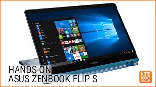 Asus ZenBook Flip S Hands On Test - Deutsch / German ►► notebooksbilliger.de
