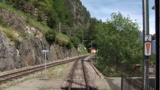 En cabine du Mont Blanc Express 1.2