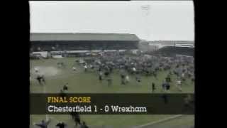 Chesterfield 1 Wrexham 0 1996-97 FA Cup Quarter Final