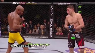 Anderson Silva vs Nick Diaz Fight HIGHLIGHTS (The Apocalypse)