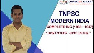 TNPSC Modern India & Indian National Movements Important Topics | Chennai IAS Academy