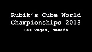 Rubik's Cube World Championships 2013